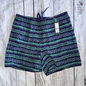 ALPINE DESIGN ' 5" PULL ON SHORT ' Nylon P/O Short PRT Blue $48